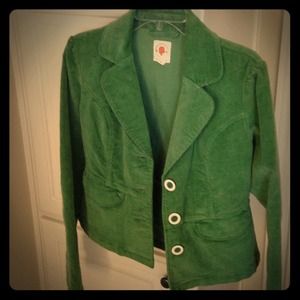 Green Blazer Jacket