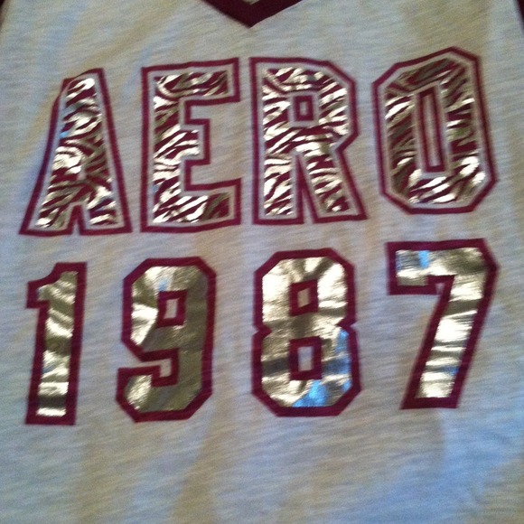 SOLD TO BETH6856✅Half sleeve Aeropostale shirt. - Picture 2 of 3