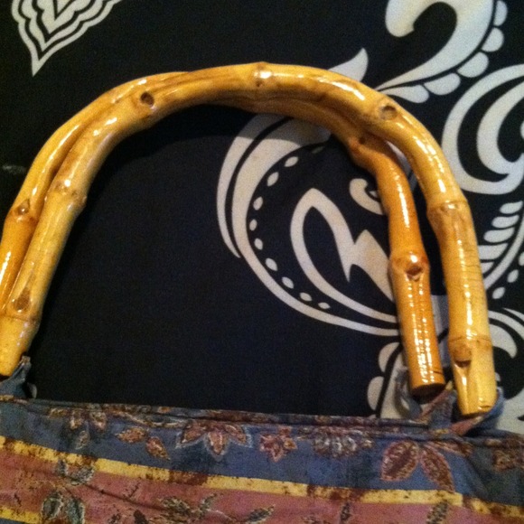 Oak handle purse - Picture 2 of 3