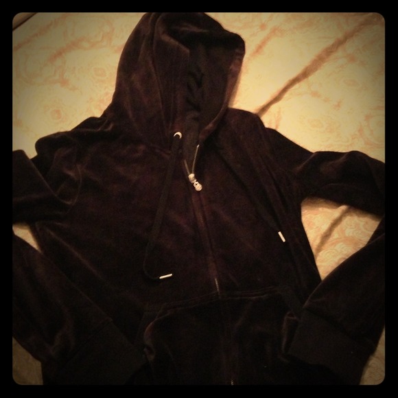 😃😃😃😃traded😃😃😃😃Express velvet black hoodie