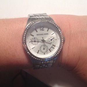 Silver watch