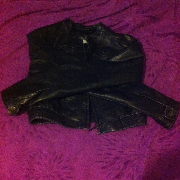 Charlotte Russe leather jacket