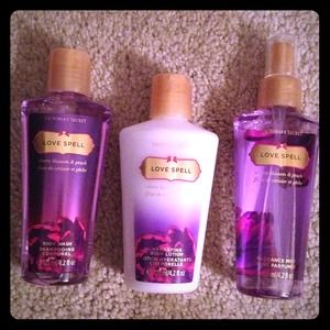 Victoria's Secret Love Spell Body Kit