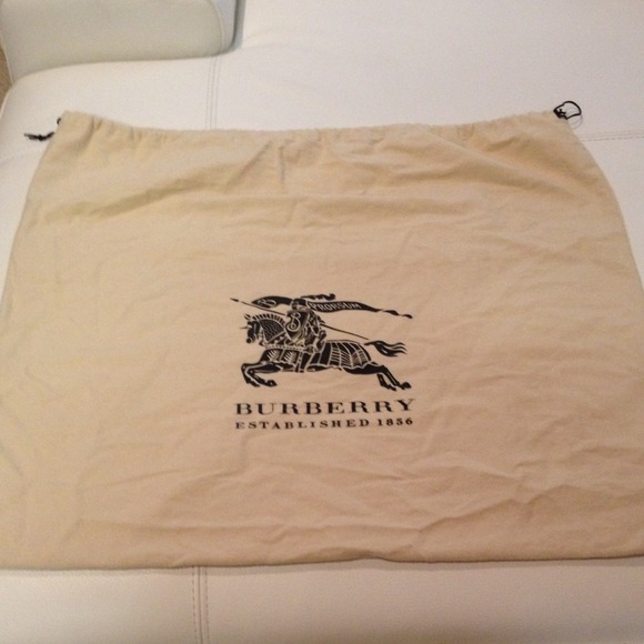 Authentic large Burberry dust bag