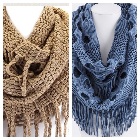 Accessories - Cashmere Feel Fall Infinity Scarf bundle