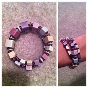 Beaded wrap bracelet