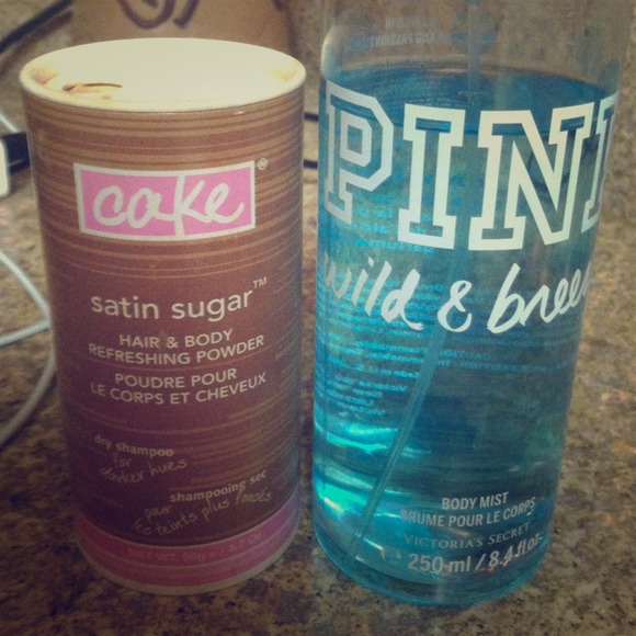 Traded! PINK body mist.