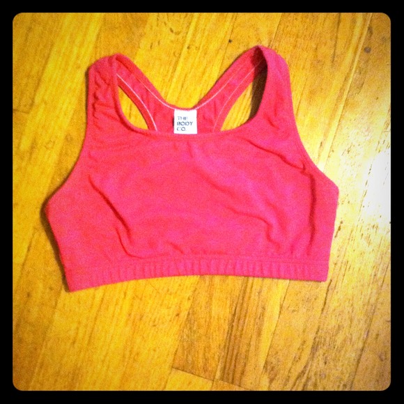 Pink Sports Bra & 3 bra pieces