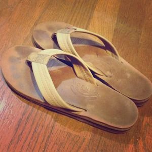 Rainbow Double Layer Thong Sandal (women's)