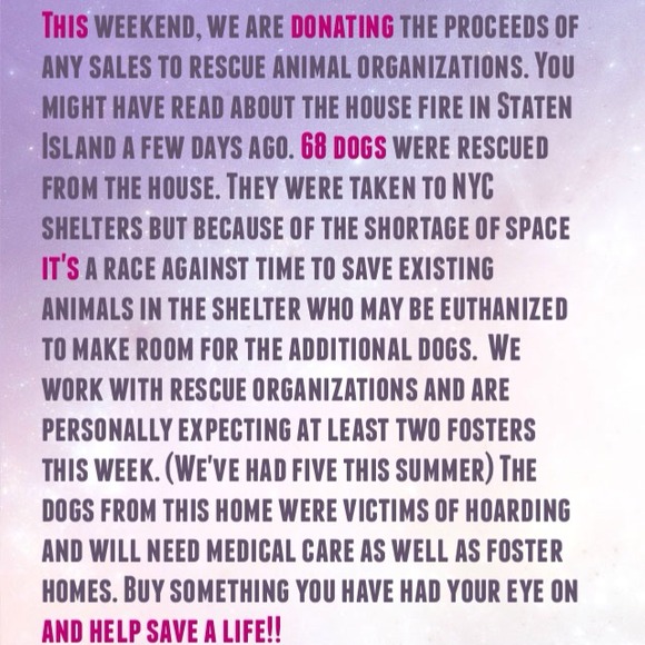 Charity Weekend Update - Shop for a cause!! - Picture 2 of 4