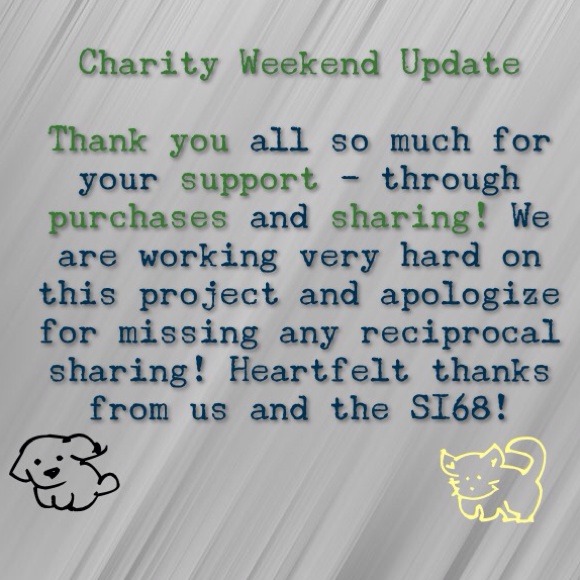 Other - Charity Weekend Update - Shop for a cause!!