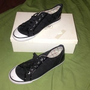 BLACK COACH SNEAKERS