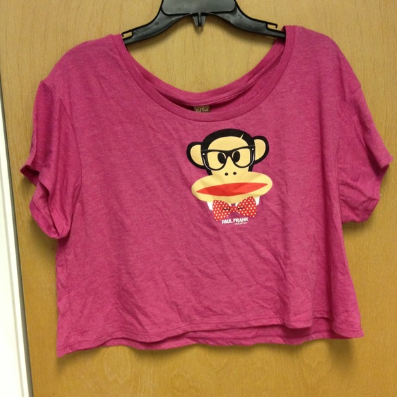 Cute pink cutoff tee! NWOT!