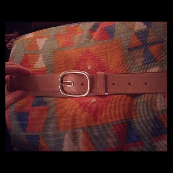 NEW JCREW NUDE LEATHER BELT