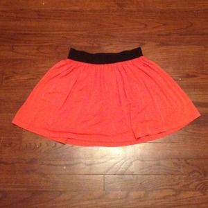 high waisted skirt