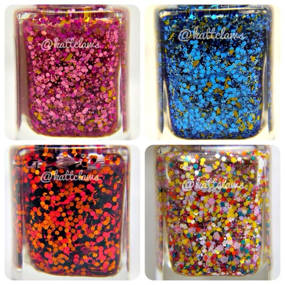 ✨ Exclusive custom glitter nail polish! 💅