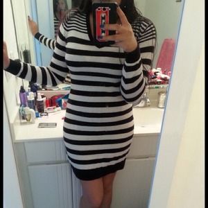 Black Striped Dress💕