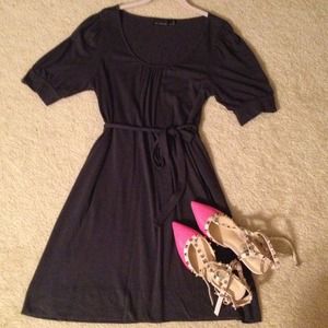 ***SOLD in bundle*** The Limited Navy tie dress