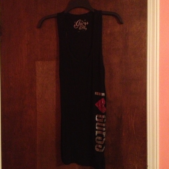 ❤💥💥GUESS Rhinestone Tank Top💥💥❤