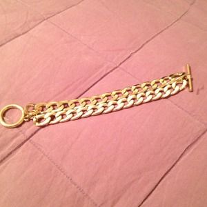 Faux gold bracelet