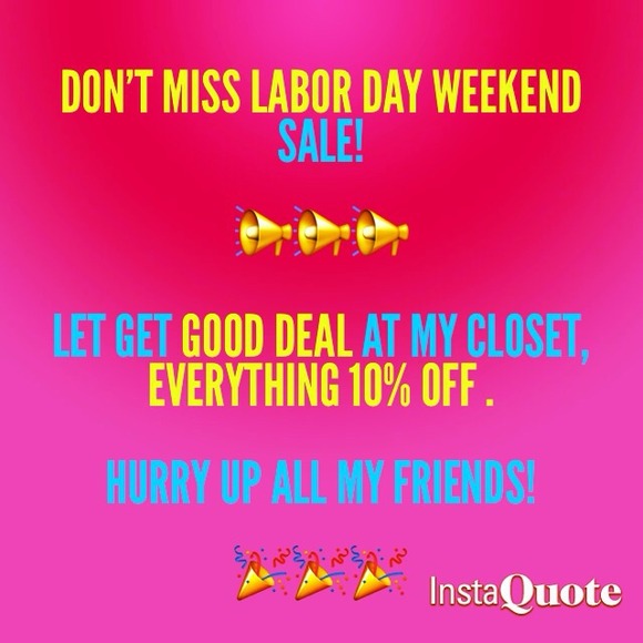 Good Deal and Happy Labor Day!