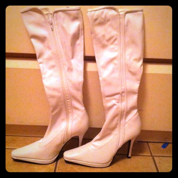 White boots