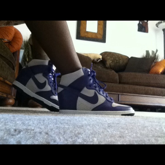 Nike Sky Hi wedge sneakers sz 10
