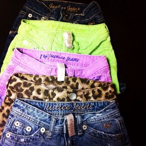 Justice shorts size 6