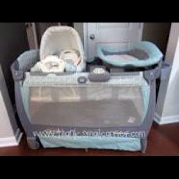 🚫traded🚫 cuddly cove pack n play