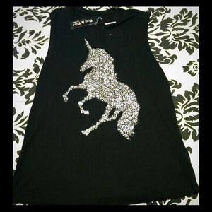 Unicorn Muscle Tank 🙅🚫❗SOLDD❗🚫🙅