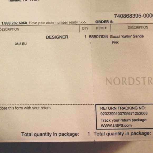 New Auth Gucci " Katlin" Sandal - Picture 4 of 4