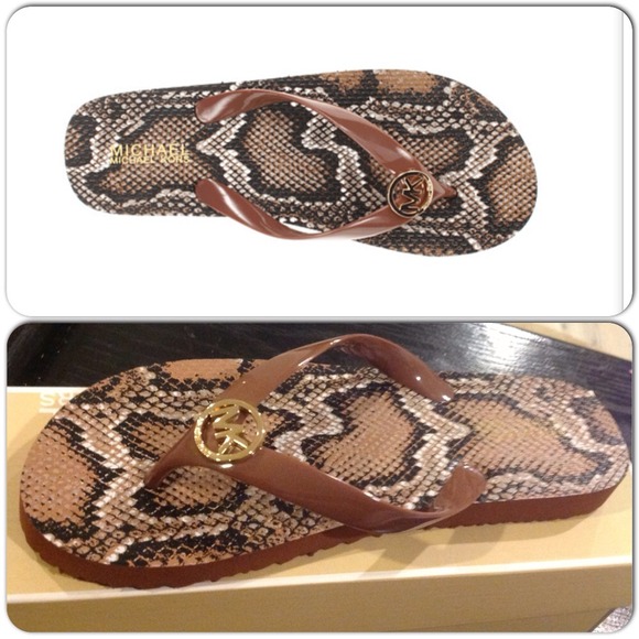 ~SOLD on Ebay~ Michael Kors MK Flip Flop