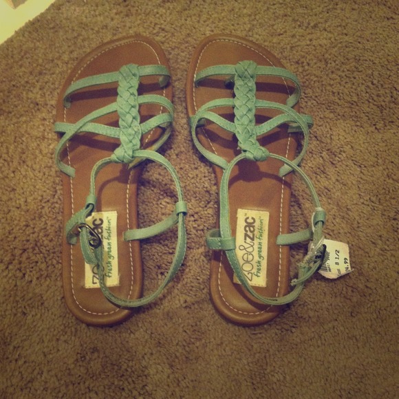 Shoes - Light teal sandals