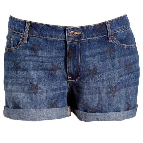 NEW! Old Navy's Woman's Star-Print Denim Shorts
