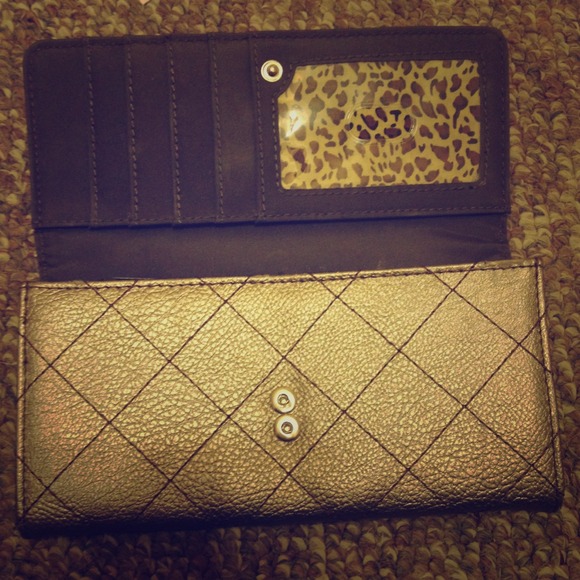 Metallic colored wallet!