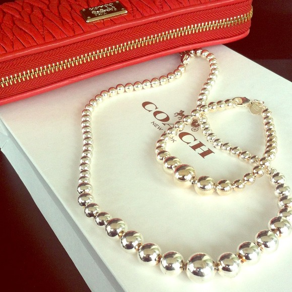 Jewelry - ❄️⛄️NWOT Silver color necklace and bracelet