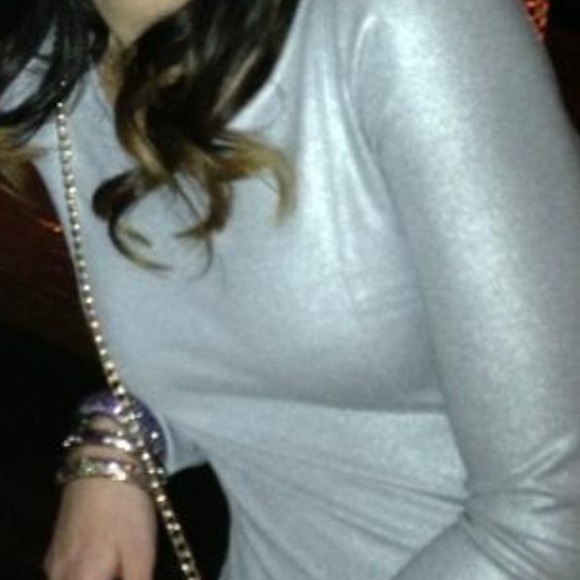 Silver dress