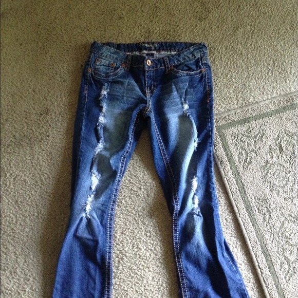 ripped jeans