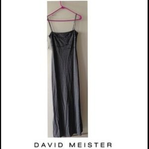 REDUCED⭐DAVID MEISTER Studded Maxi Dress