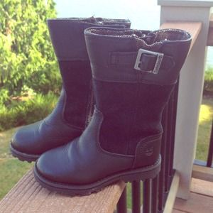 Toddler Girls Timberland Black Boots
