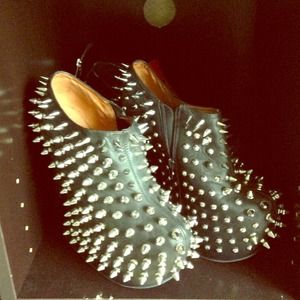 Jeffery Campbell heel-less booties