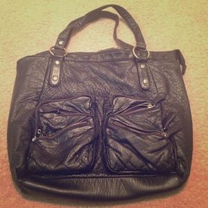 Large Black Handbag