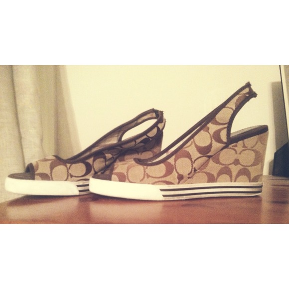 COACH sneaker wedges