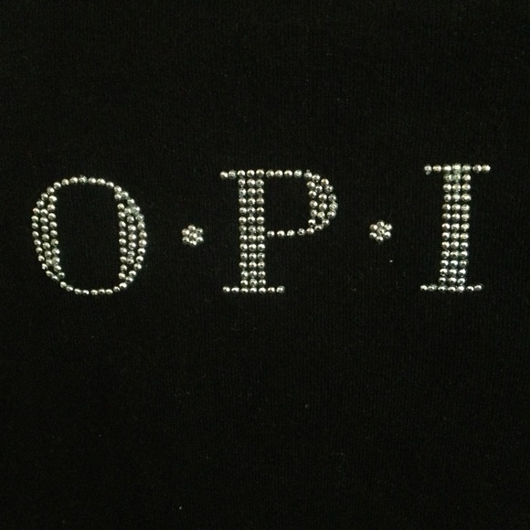 OPI Black Bedazzled Tee