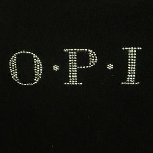 OPI Black Bedazzled Tee