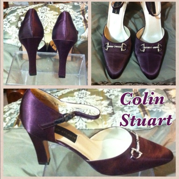 NEW Colin Stuart Plum Heels