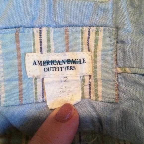 Pinstripe mini skirt! - Picture 3 of 3