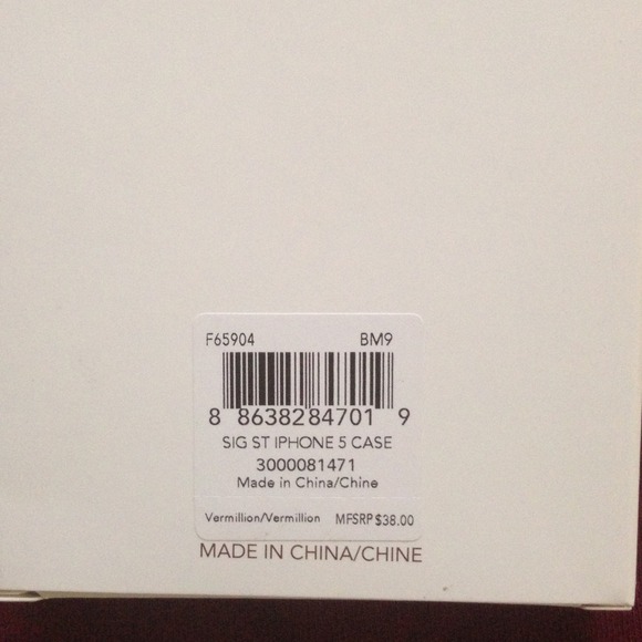 Authentic coach iphone 5 case - Picture 2 of 4