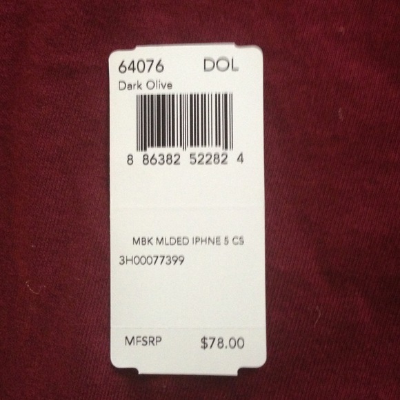 Authentic coach leather iphone 5 case - Picture 3 of 3