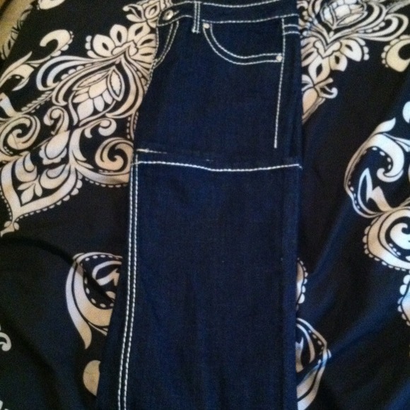 Denim dark wash jeans